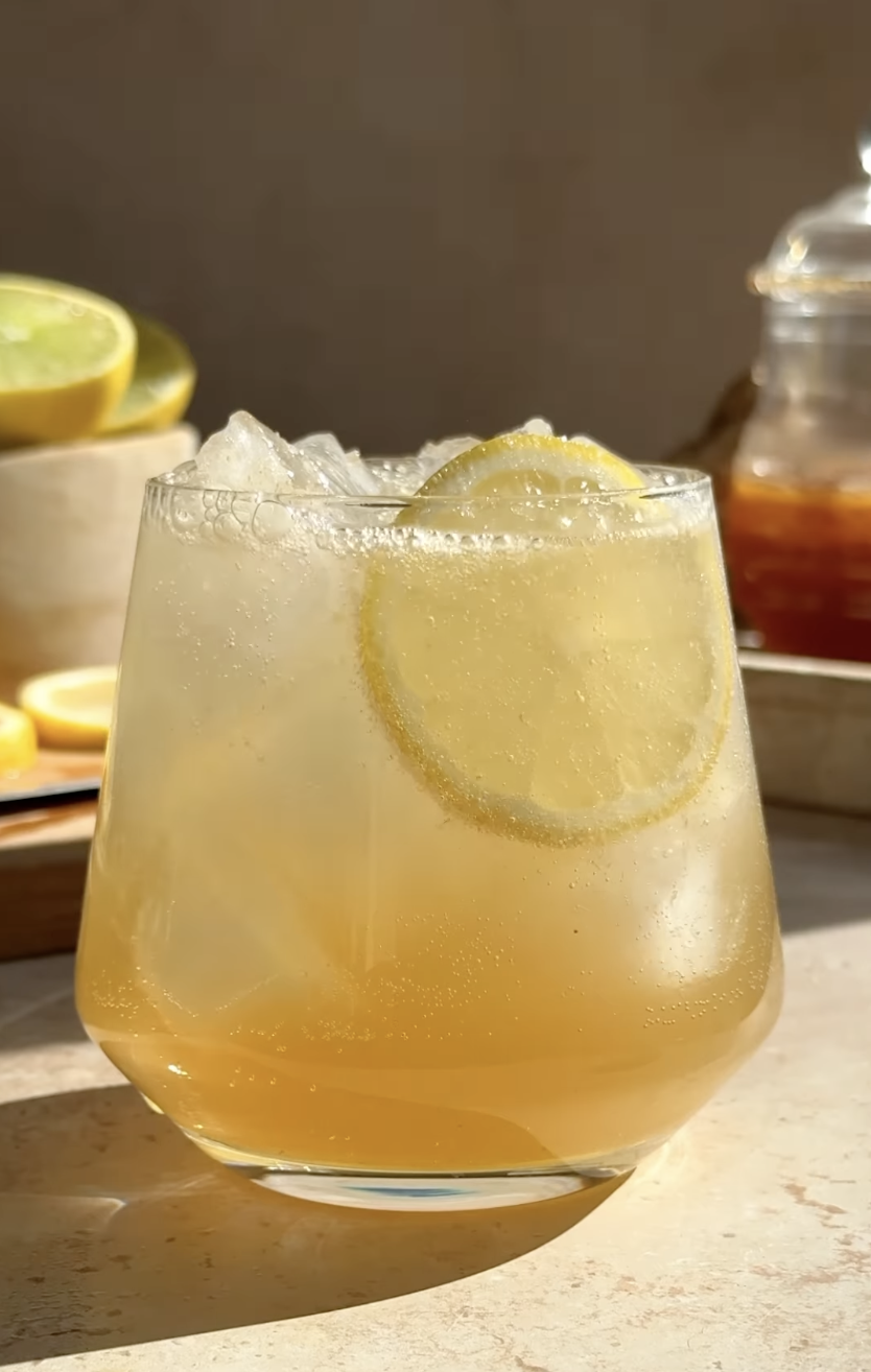 Hot Honey Citrus Spritz